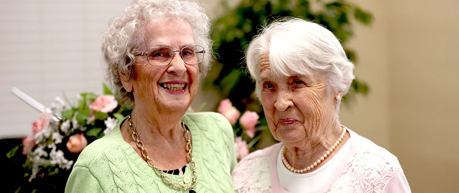 Friends serving together at Pittsboro Christian Village